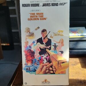 The Man with the Golden Gun VHS
